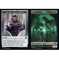 Emblem - Liliana // Spirit (Foil) [Token]